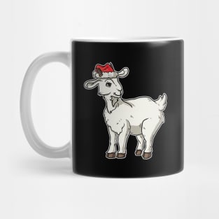 Christmas Goat Mug